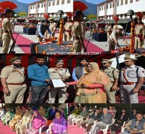 Police Commemoration Day in Doda Police Commemoration Day celebrated in Doda