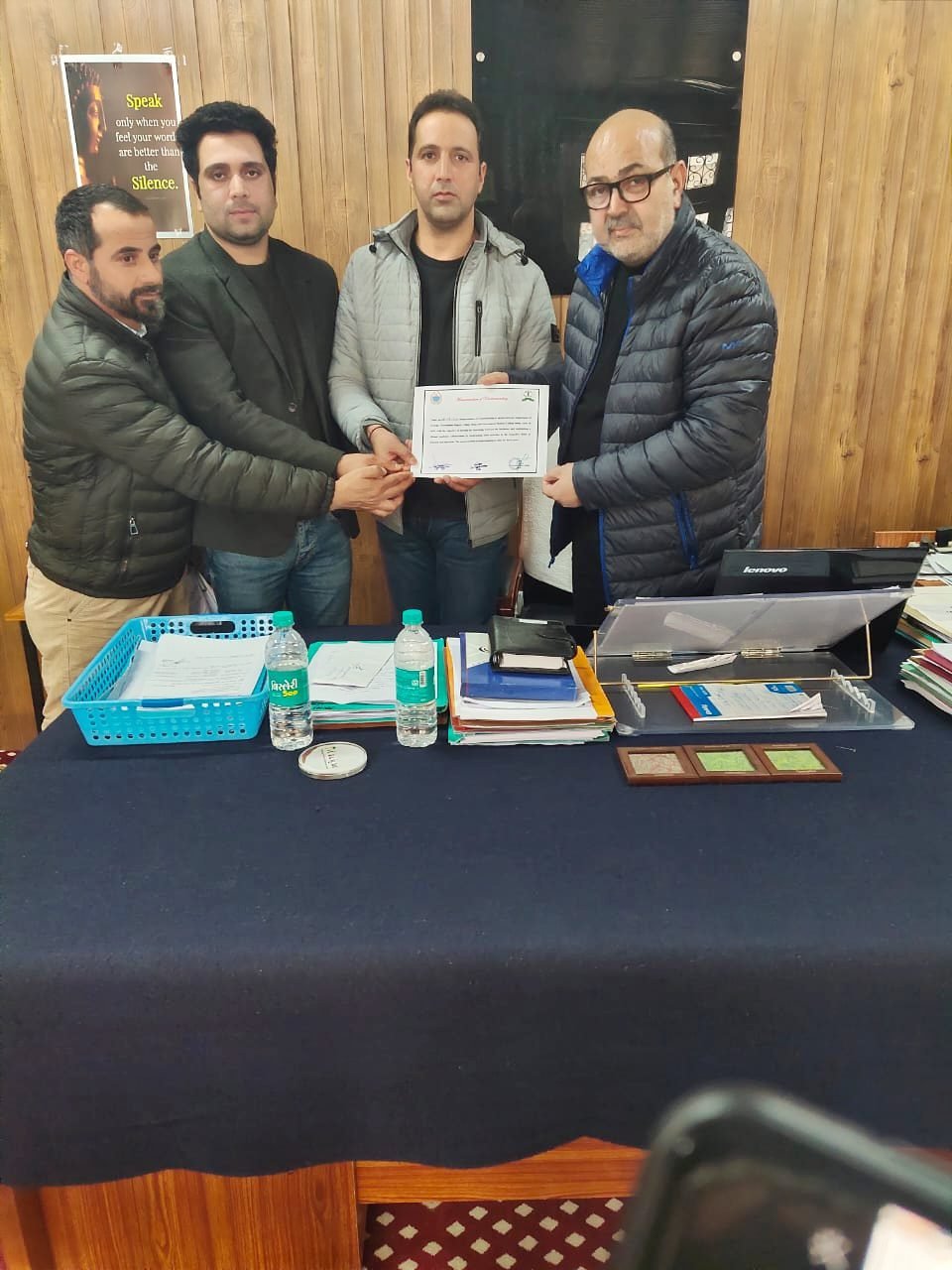 Department of Zoology GDC Doda and GMC Doda signed Memorandum of Understanding(MOU)