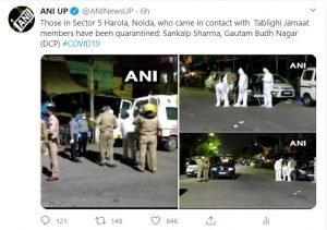 ANI fake news on Tablighi Jamaat