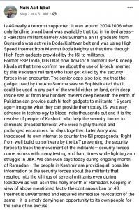 Asif Iqbal Naik Early Times