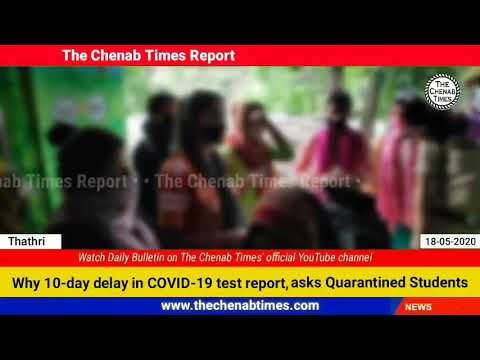 10-day delay in test report, angry quarantined students asks admin