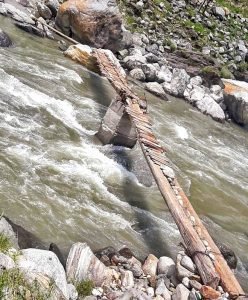 'Wooden logs-temporary bridges' risk lives in Doda-Kishtwar districts