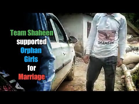 Team Shaheen supported two orphan girls for marriage