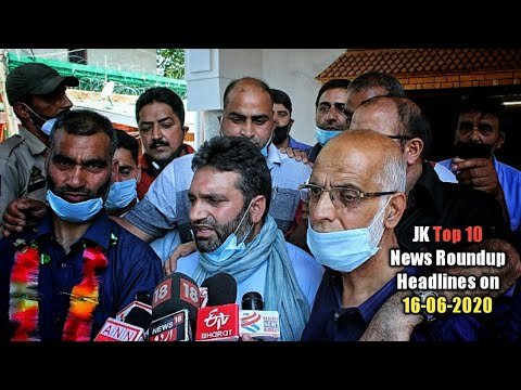 JK Top 10 News Roundup Headlines on 16-06-2020 | The Chenab Times