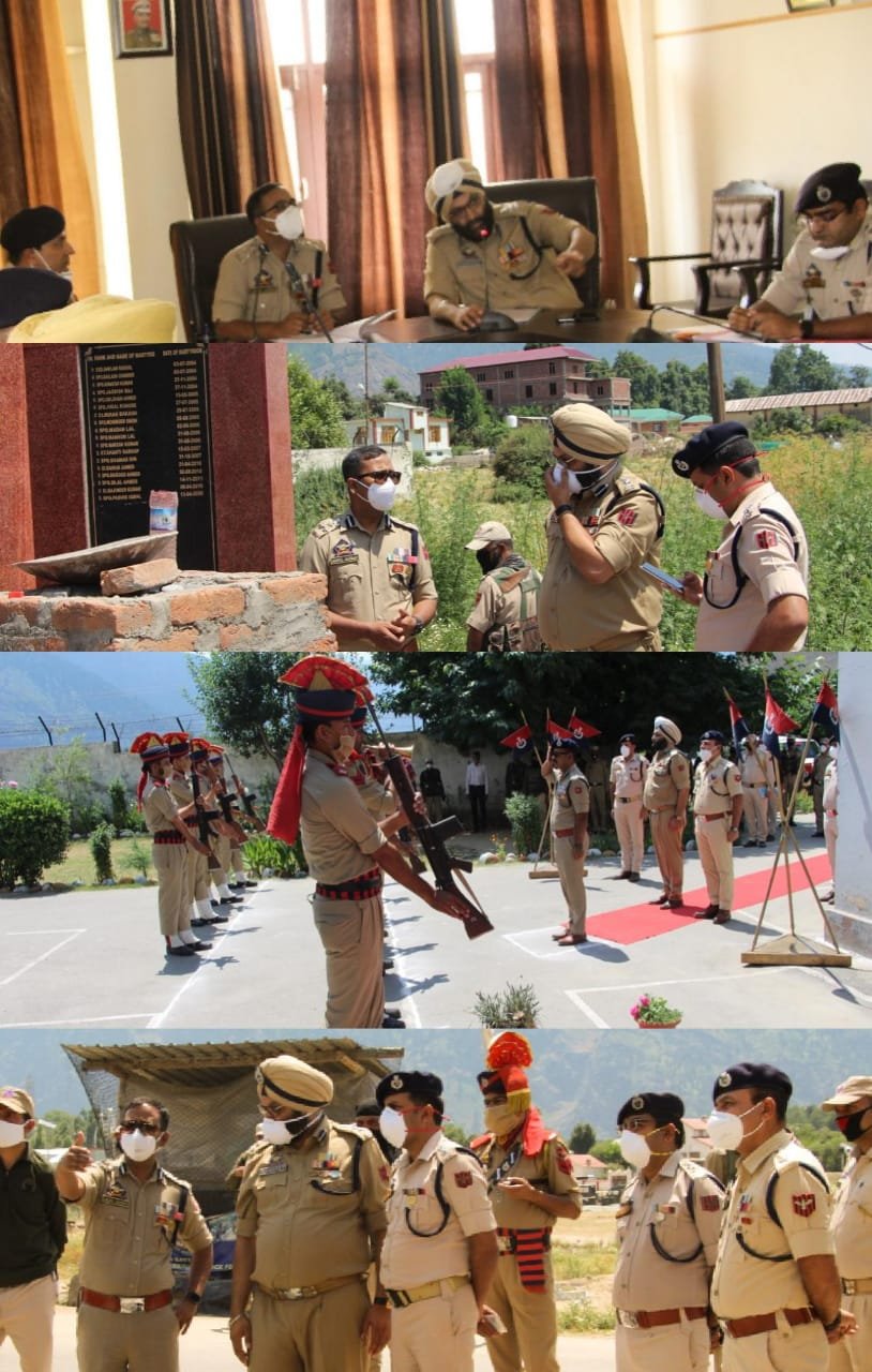 DIG DKR Range Review Security Scenario of District Kishtwar