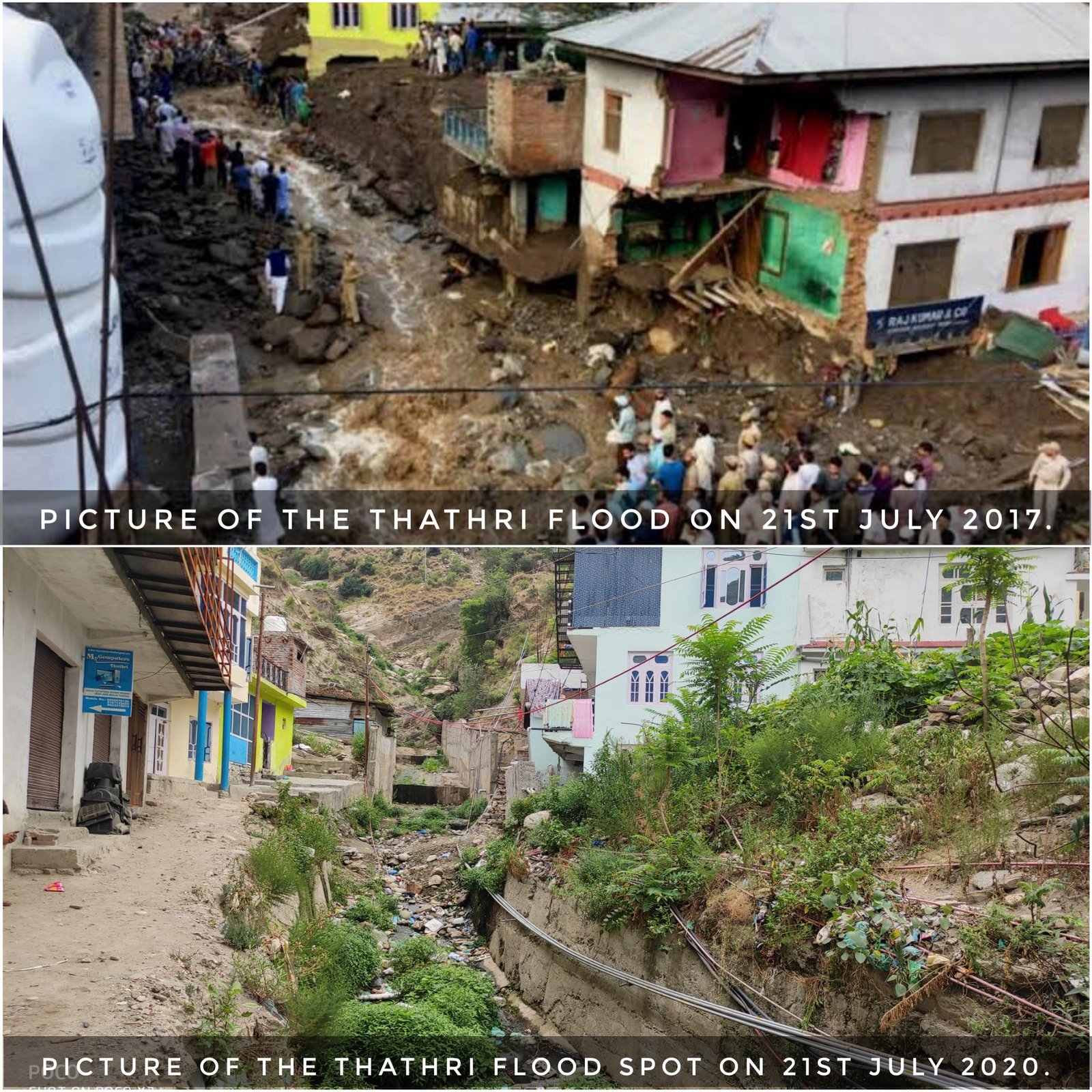 After 3 years, Thathri cloudburst victims still waiting for footbridge