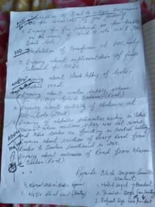 Today Block Congress Committee Marmat meets DC Doda