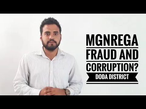 Doda: MGNREGA's Fraud, Corruption? Unchecked