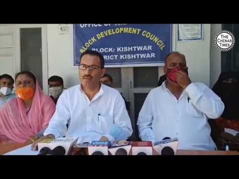 BDC Chairpersons of Kishtwar District comes in support of agitating MGNREGA employees