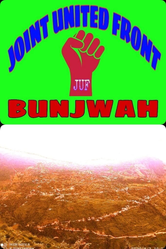 BUNJWAH, NEGLECTED REGION LOOKING FOR SUB DIVISION STATUS