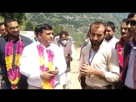 Ex MLA Daleep Parihar on Kahara-Jai Road