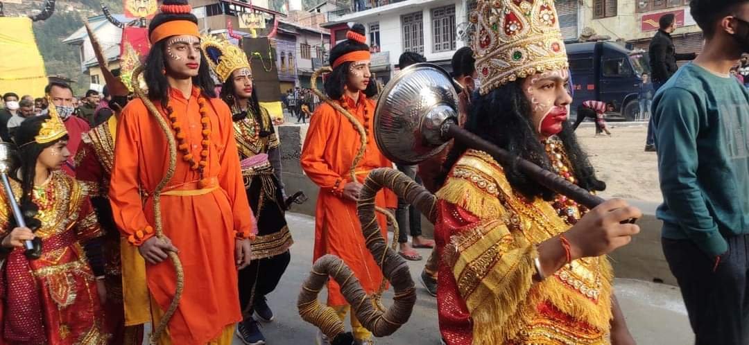 Himachal Pradesh: Hamirpur Dussehra Festivities Commence with Grand Procession Fb Img 1603632316743