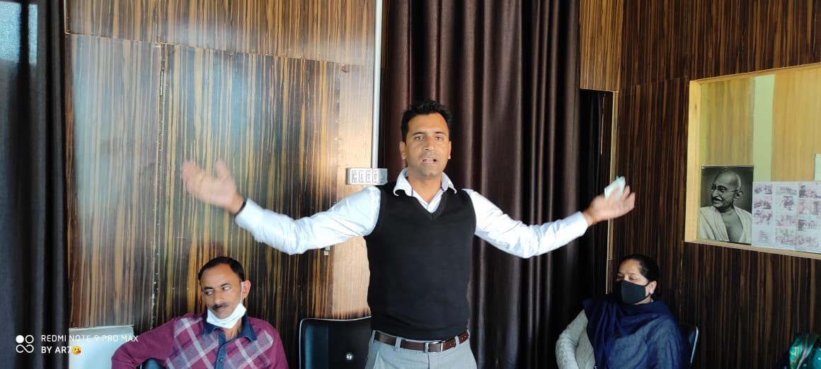 DLSA Bhaderwah organised awareness Programme on the topic Senior Citizens rights and free Legal Aid services