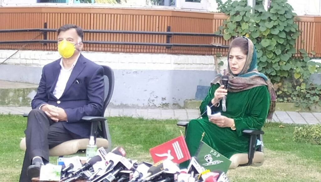 Won’t raise any other flag till J&K’s flag, constitution is returned: Mehbooba Mufti