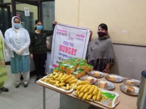 "Feed the hungry" stall in District Hospital Ramban