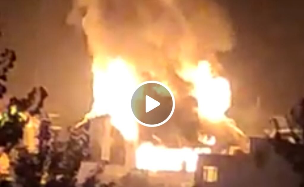 Screen grab from spot video. (Video available on our Facebook page separately)