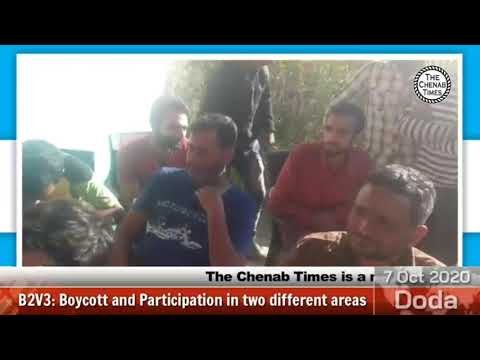 Doda: Boycott and participation in two different areas on Back to Village