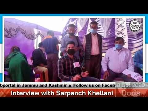 Doda: Interview with Sarpanch Khellani