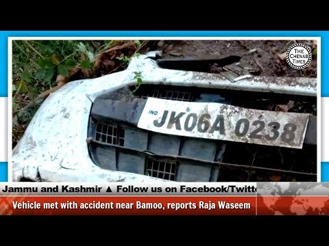 Today's accident on Thathri-Khilotran road near Bamoo