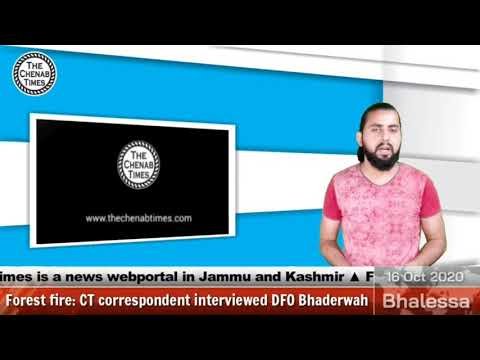Forest Fire: Exclusive Interview with DFO Bhaderwah