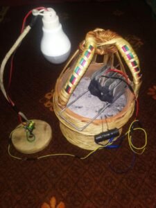 Awantipora youth generates electricity from traditional Kangri