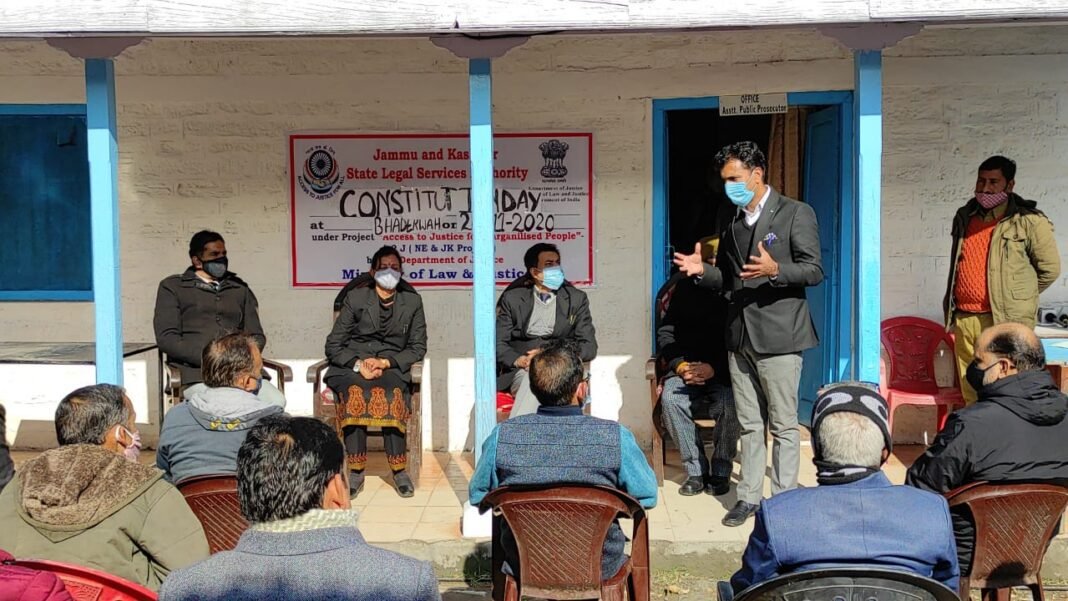 DLSA Bhaderwah Celebrates Constitution Day