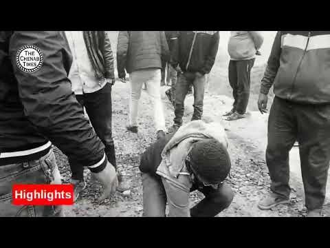 Doda: Substandard material being used in Blacktopping on Kahara-Jai road