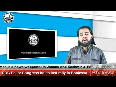 DDC Polls: Congress holds last rally in Bhalessa