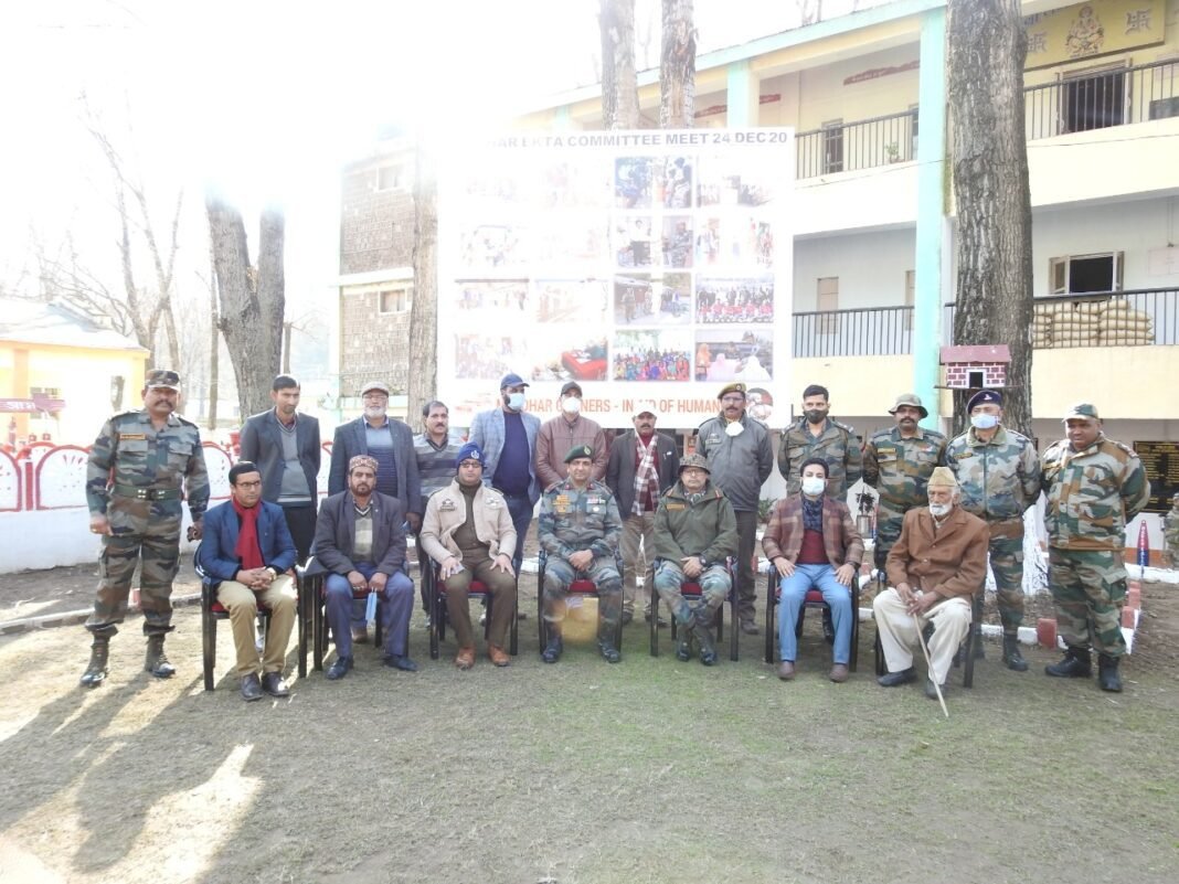 MENDHAR GUNNERS ORGANISE EKTA COMMITTEE MEET