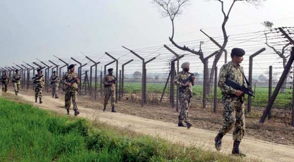 Two suspected girls apprehended on LoC