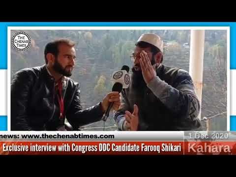 Exclusive Interview with Congress DDC Candidate Farooq Shikari