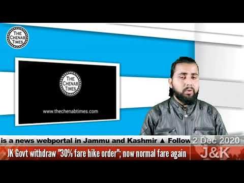 JK Govt withdraw "30% fare hike order", now normal (authorised) fare again