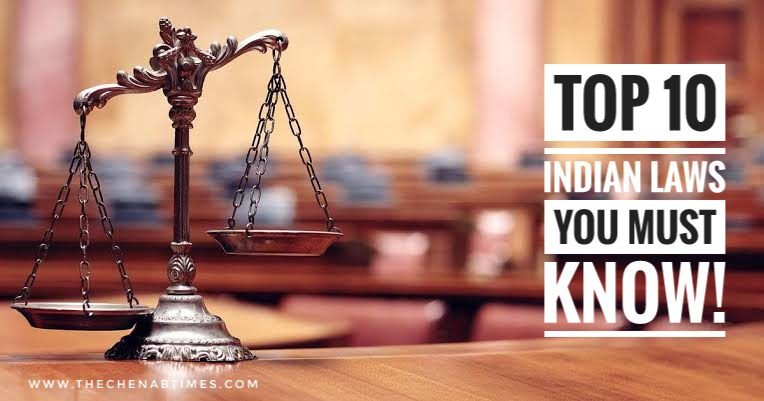 Top 10 Indians Laws You Must Know