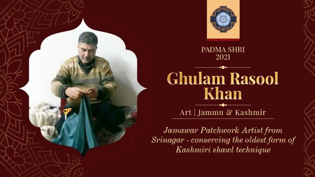 At 66, Padma Shri awardee aims to preserve Kashmir’s ancient art