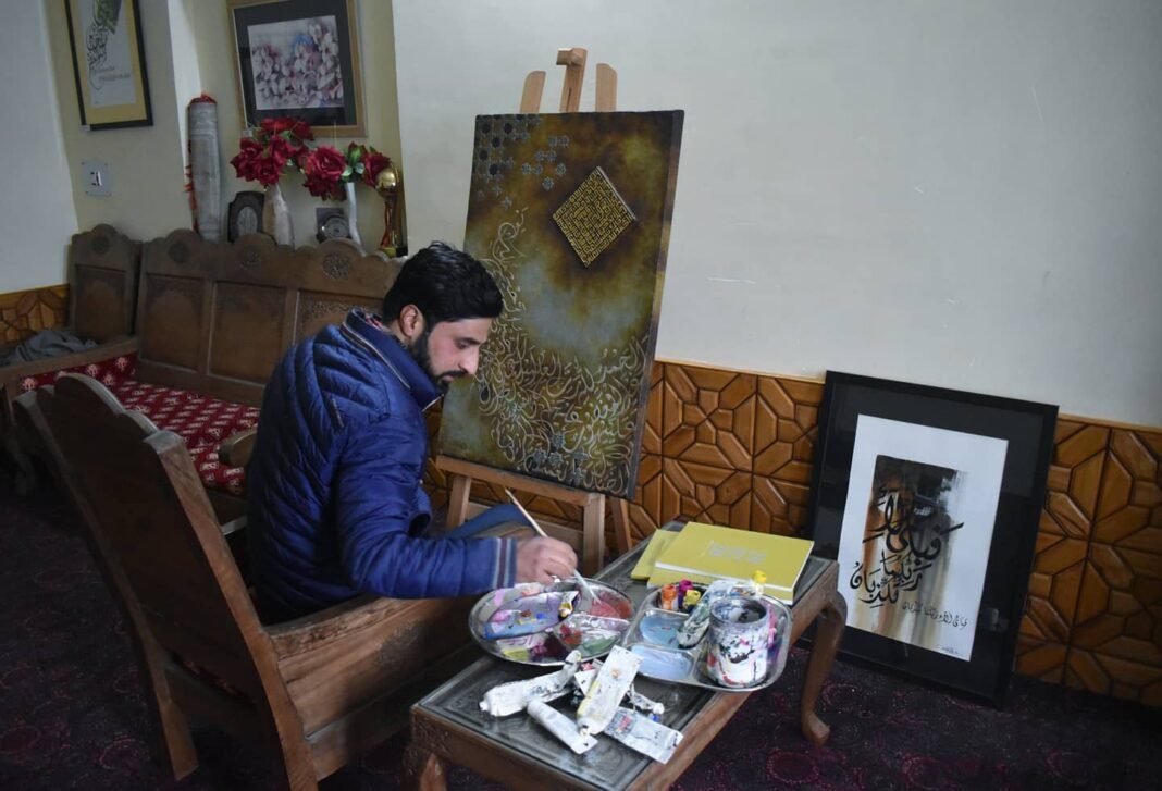 Artistic Tales: Meet Ishfar Ali accomplished artist from Srinagar
