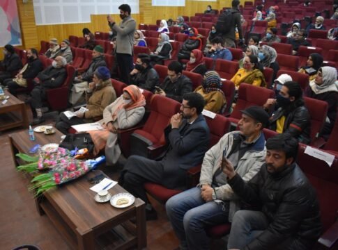 IMG-20210213-WA0089 A big gathering was gathered today in Gandhi College for an amazing event LAL DED which was organised by AAB-E-RAWAAN (NGO). Saturday 13-2-2021, LAL DED The women who ignited the core values of Kashmir youth. Today's event was all about LAL DED, the great Kashmiri poetess and besides it, it revolved around women empowerment and sufism. The main motive behind the event was to pay tribute to LAL DED by remembering her and to also inculcate the true values of Kashmiriyat amongst the present youth and to appreciate Women of today. The event was presided by the principal of the college Dr Ahmad Abbas, who was also present as a special guest for the event and chief guest for the event was Dr GN KHAAKI, and the other guest of honours were prof MR BASHAR BASHIR, MR GULAB SAIFI, MR MUSHTAQ BARQ,MR ASIF ZARGAR, MR SYED AIJAZ KASHANI, MR BILAL PARRAY and KHAETIJ DAED. And there were 26 budding female artists present on the occasion, who have excelled in their fields Ms AZRA MUFTI, Ms FAZA ZAINAB, MS LAILA QURESHI, MS NAHIDA MANZOOR, MS IRFANA ZARGAR, MS AIYEENA ALTAF, MS RAFIYA MIR, MS AZRA KHAN, MS AIMAN KHAN, MS ABIDA RASHID, MS FALAK ZEHRA, MS BISMA YASEEN, MS NARGIS MAJID, MS IRTIQA BAZAZ, MS MUNTAHA BABA, MS SAIMA SHAFI, MS AAMINA ALTAF, MS SANIA MALIK, MS HIZIB ZARGAR, MS NARGIS KHATOON, MS ZAHIDA TARANUM, MS PEET MEHEK, MS BADRU NISSA BHAT, MS ZAINAB FAYAZ, MS INJU HUSSAIN, MS SHAFIYA SHAFI. The event was a big success and the event was supported by Faith Hope Love Productions, Sultania Book Depot and Sheikh Hamza Book Centers.