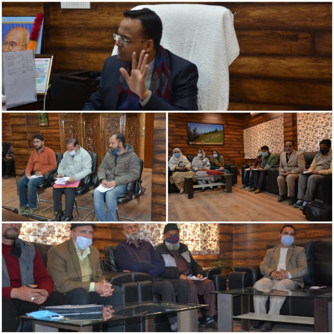 Schools re-opening: DDC Doda reviews the arrangements of Education department