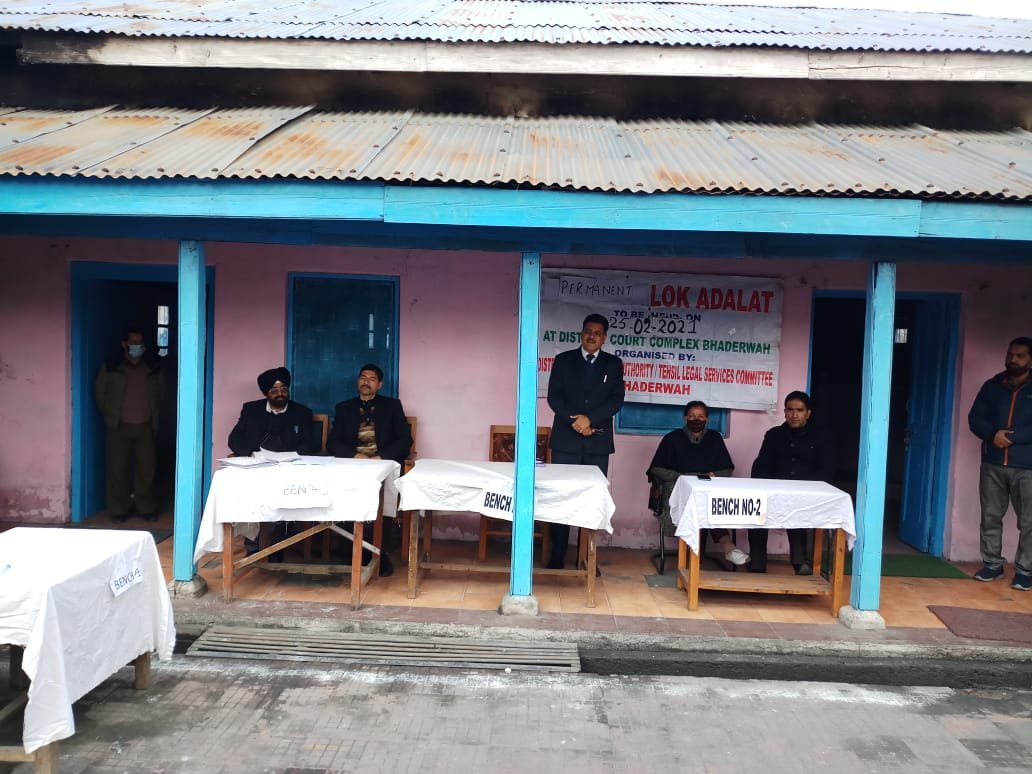 DLSA Bhaderwah  organizes awareness camp  on NYAYA Mitra Scheme