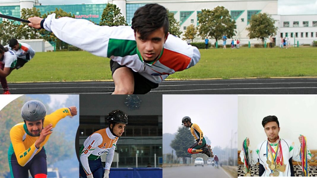 Basharat Ahad Mir, first international ice-skater from J&K dreaming for Olympic
