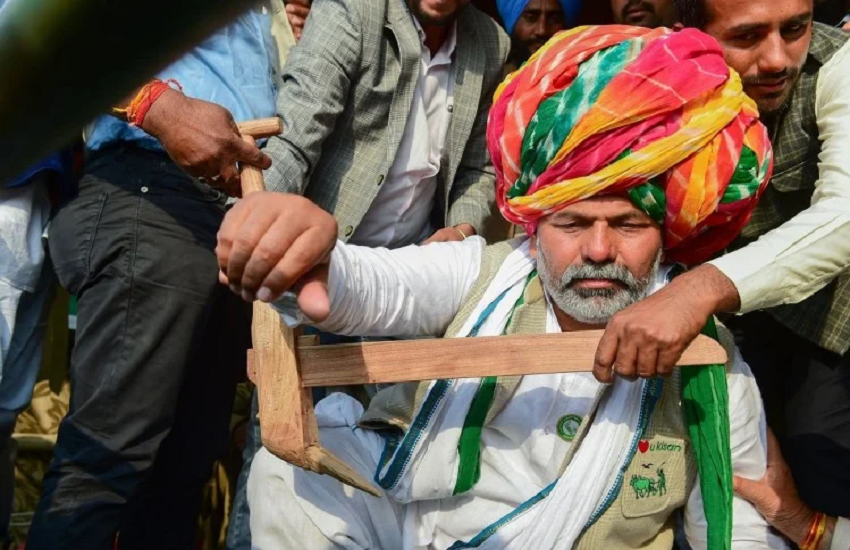 Rakesh Tikait Said, Not 4 Lakh, Now The Government Will See A Rally Of 40 Lakh Tractors