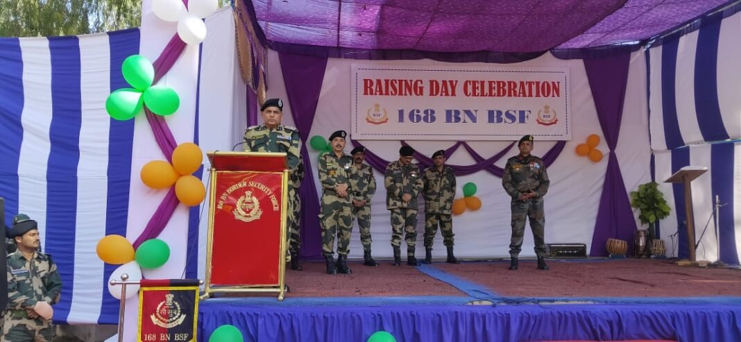 168 BN Border Security Force celebrates 7th Raising Day in Uchhad