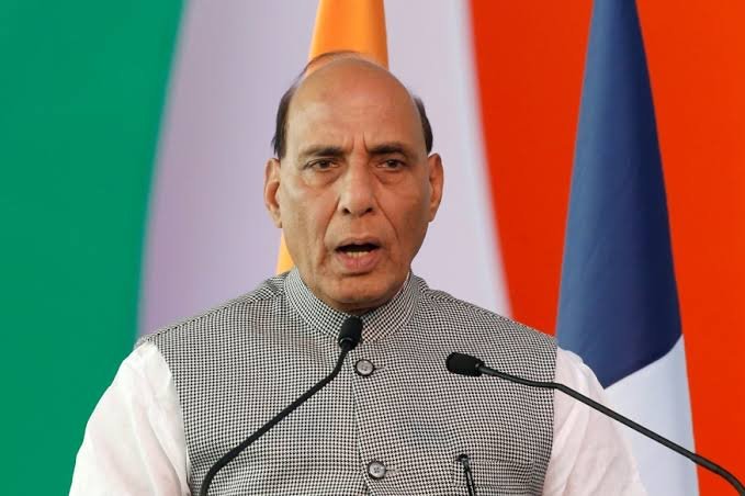 Former CM Tarun Gogoi never allied with AIUDF; today’s Congress formed alliance with it only to grab power: Rajnath Singh at poll rally in Assam