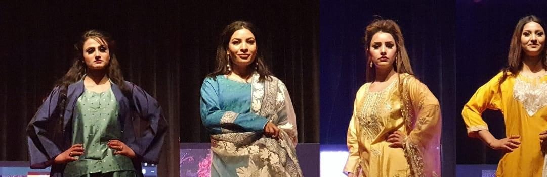 Irked over twin fashion events in 10 days, Burqa clad women hit streets in Srinagar