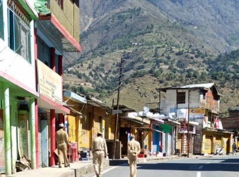 All shops, Sunday market closed in Doda district