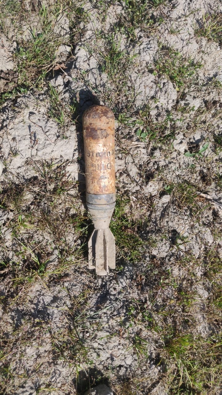 Rusted Shell Defused in Kunzar Tangmarg