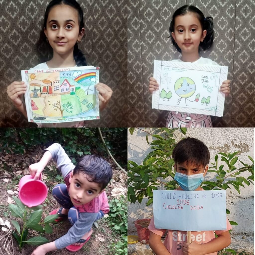 Childline Department Doda celebrates World Environment Day