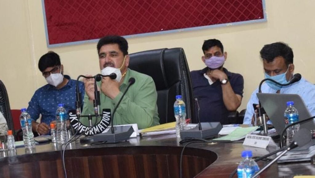 DPC Doda approves district plan of Rs. 76060.78 lacs for 2021-22