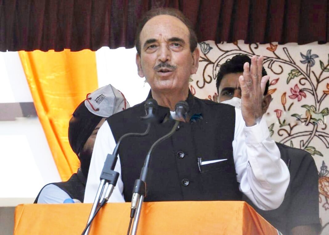 Get bill for J&K Statehood passed in next three days in parliament: Azad to Rahul Gandhi in Srinagar