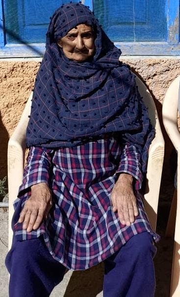 Arsha Begum, 74, a famous ‘Daayi’ in Doda’s Marmat passes away