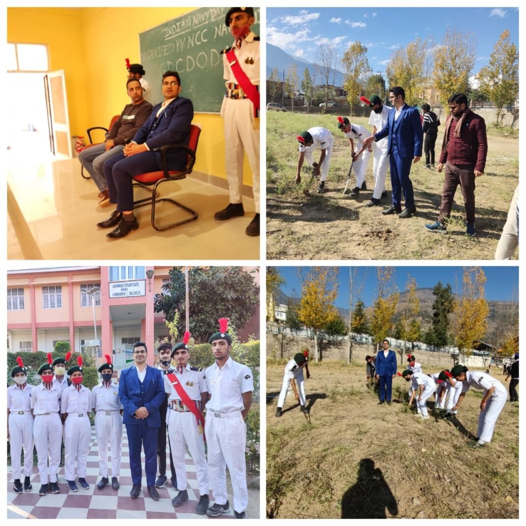 Navy Day 2021 celebrated in Govt. Degree College, Doda